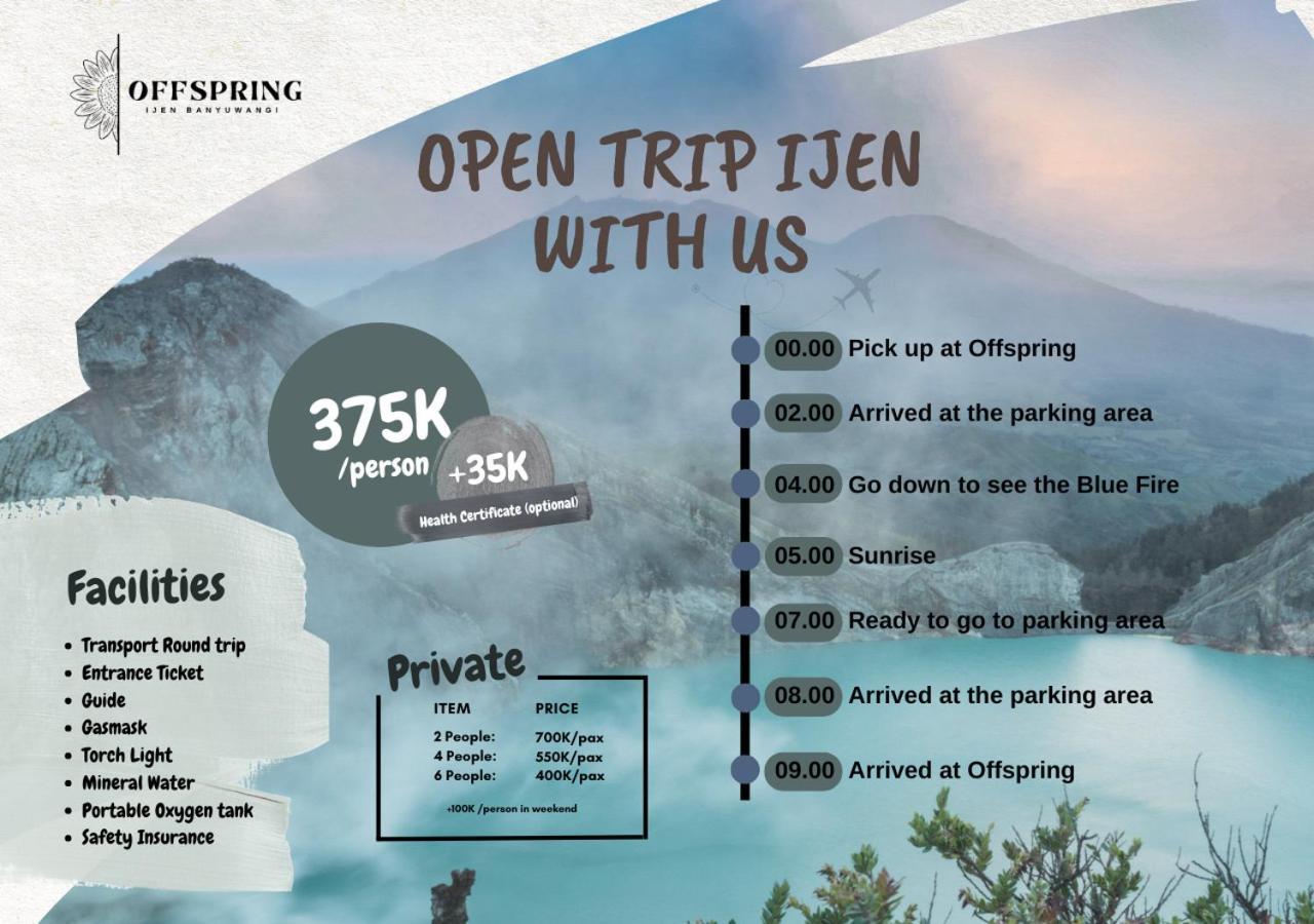 Offspring Ijen Hostel Banyuwangi 외부 사진
